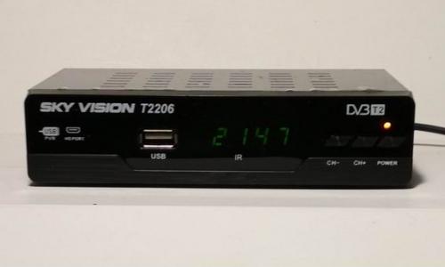 Прошивка для DVB-T2 ресивера Sky Vision T2206